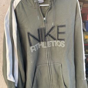 Nike Athletics Spell Out Full Zip Hoodie XXL